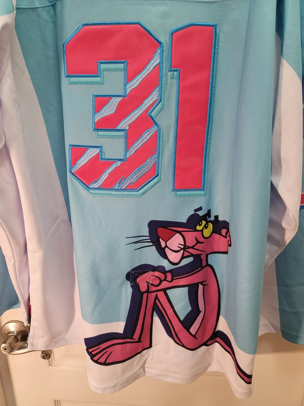 The Pink Panther Hockey Jersey - XXL - NWT